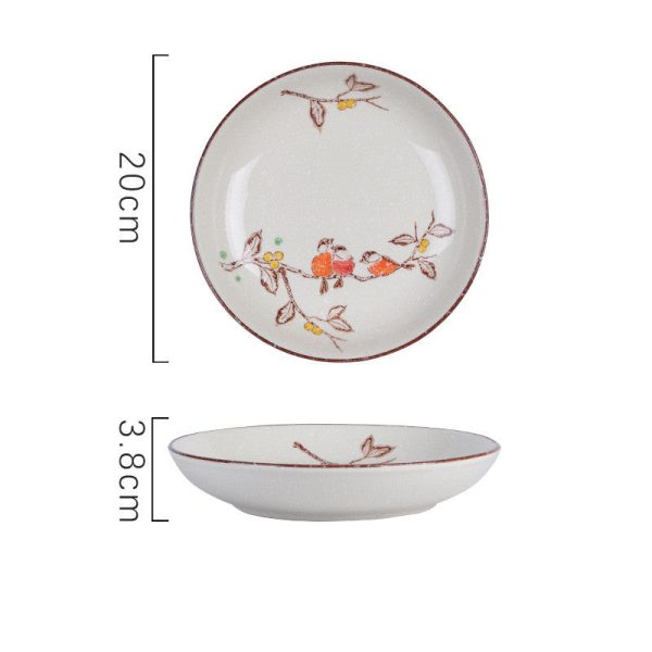 Household Fashion Dessert And Dried Fruit Plate - Image 14