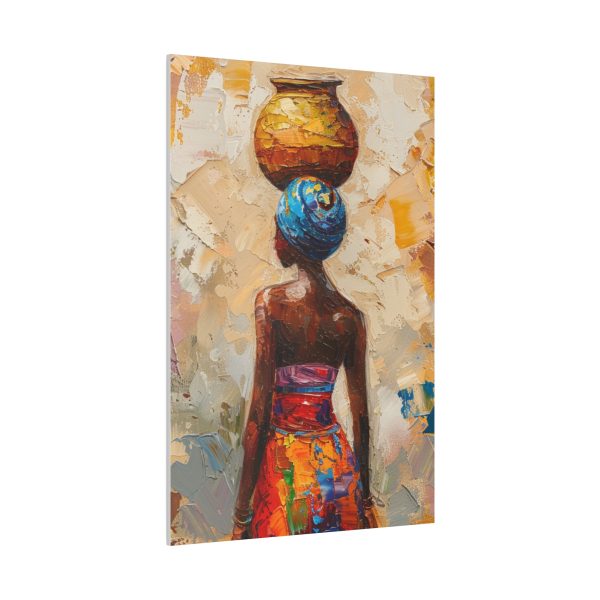 African woman wall art print, ethnic canvas wall decor - Image 6