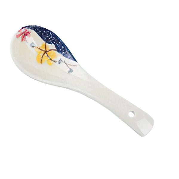 Japanese ceramic spoon, asian style ramen and rice spoon - Image 10