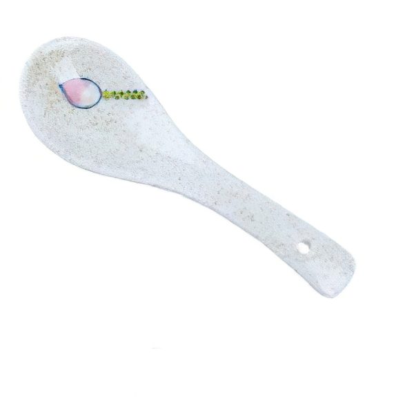 Japanese ceramic spoon, asian style ramen and rice spoon - Image 7