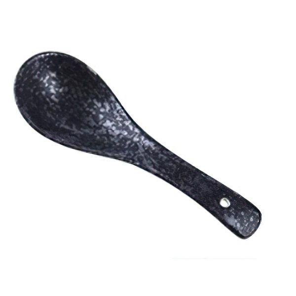 Japanese ceramic spoon, asian style ramen and rice spoon - Image 6