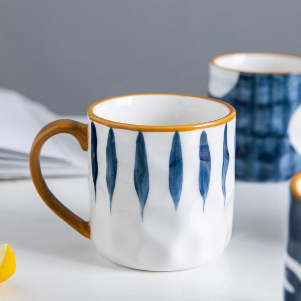 Blue and white mug 12 oz (35 cl) - Image 12