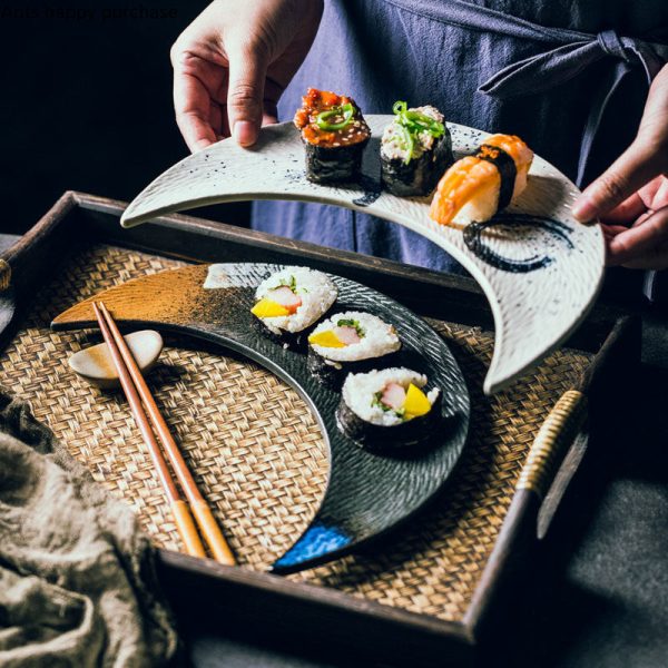 Japanese-style Moon Sushi Plate