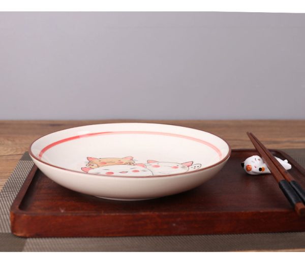 Ceramic deep plate 8 inch - Image 12