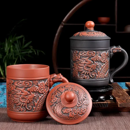 Chinese Purple Clay Tea mug 14 oz (42 cl)