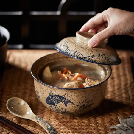 Ramen or Stew Bowl with lid