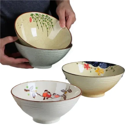 8 inch Japanese Ceramic Ramen Bowl